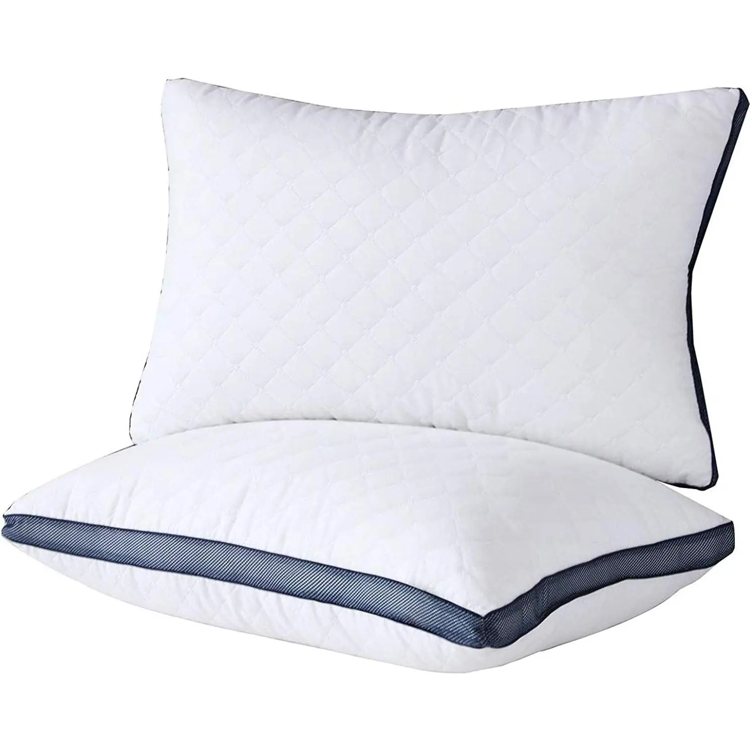 Pillows for Sleeping (2-Pack), Luxury Hotel Pillows Queen Size Set of 2,Bed Pillows for Side and Back Sleeper (Queen)