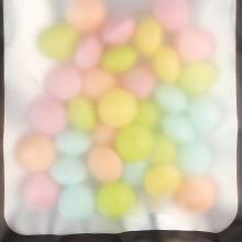 100 Pack Resealable Mylar Bags 4 x 6 Inch Smell Proof Bags with Clear Window Foil Pouch Bag Flat Bag Matte Black