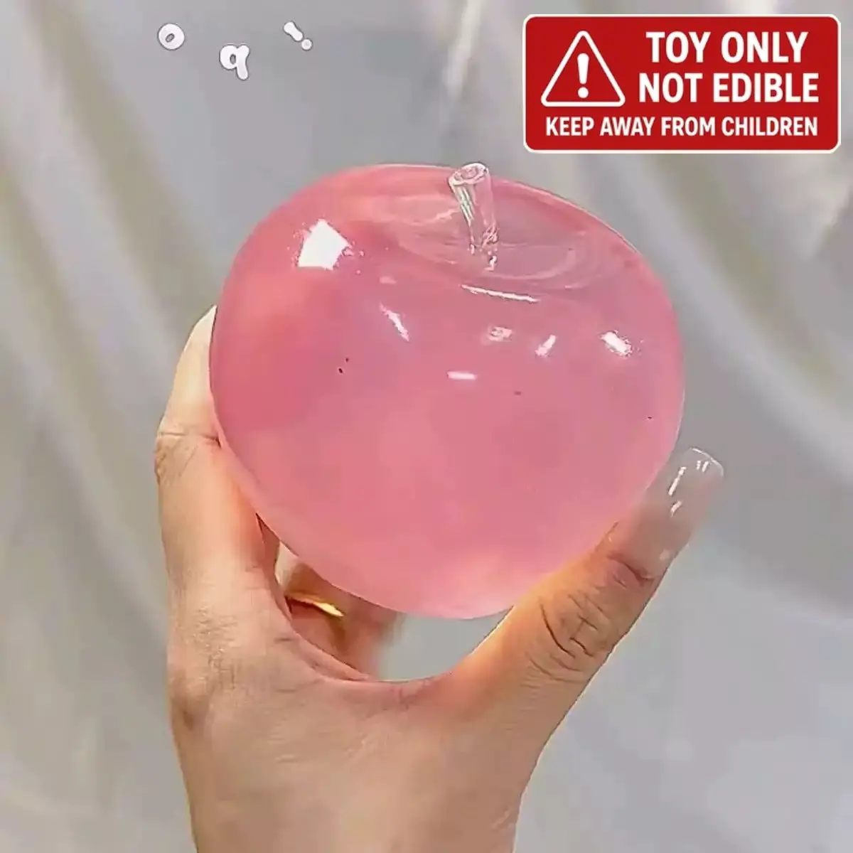 2026 Bestselling Apple Slow Rebound Stress Relief Toy, High Aesthetic Malt Sugar Apple, Portable Office Pressure Release Toy, Slow Rebound Squishies