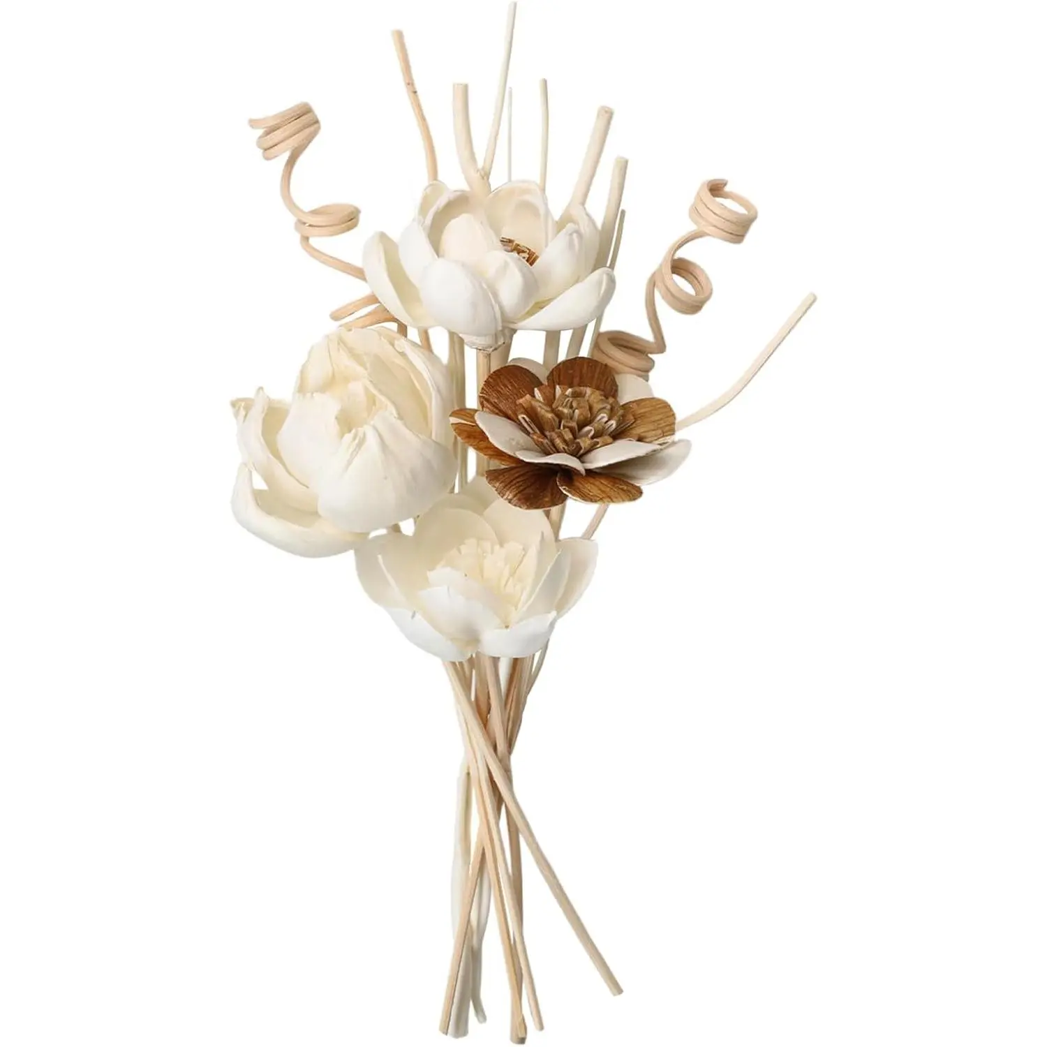 12-Piece Natural Paper Reed Diffuser Sticks Set, Scented Aromatherapy Fragrance Freshener for Home Supplies Room Scenting, Decorative Bathroom Bedroom Decor