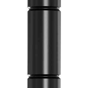 6-Tier Storage Shelves Standing Shelving Metal Units, Adjustable Height Wire Shelf Display Rack for Pantry Laundry Bathroom Kitchen 16.6" x 11.8" x 63", Black