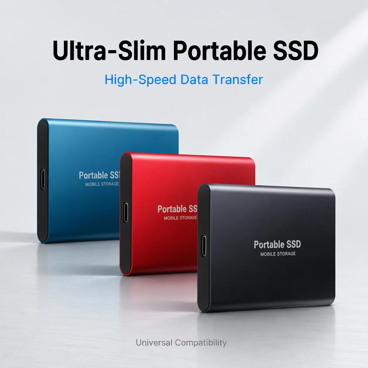 Fast Portable Hard Drive 1TB  2TB  4TB External SSD Hard Disk USB Type-C High-Speed Storage for Laptop/Mac/PC