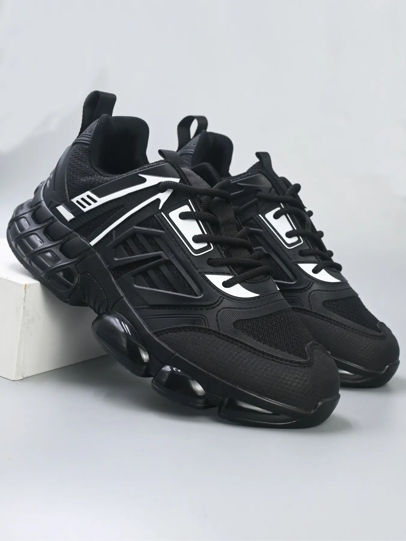 Men's Summer Mesh Breathable Thick Sole Sports Shoes, Casual Wide Fit, Anti-Slip Durable, All Seasons, Comfortable Daily Wear