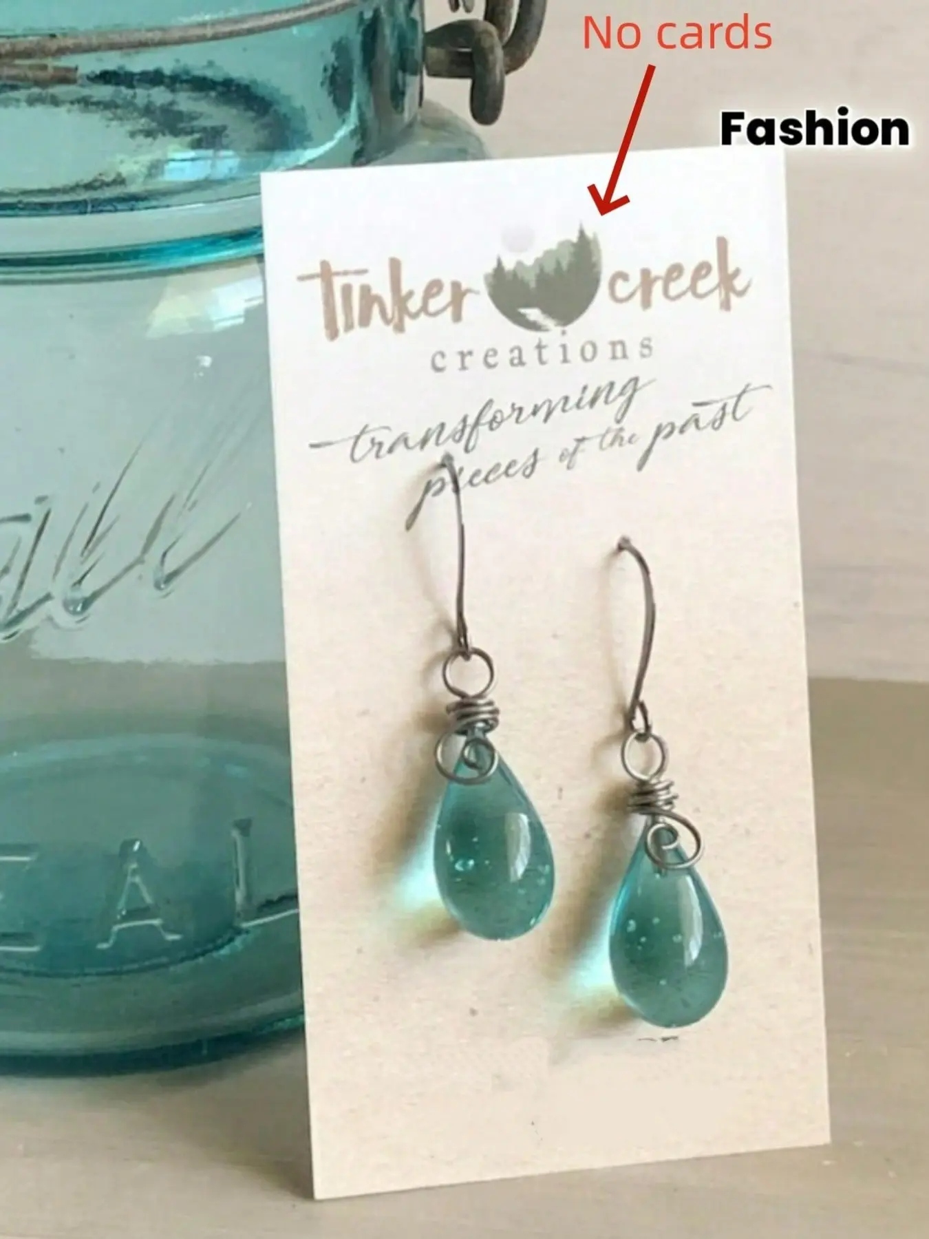 Teardrop Earrings for Women, Retro Waterdrop Design, Copper Earring Posts, Boho Vintage Style, Perfect for Parties and Weddings