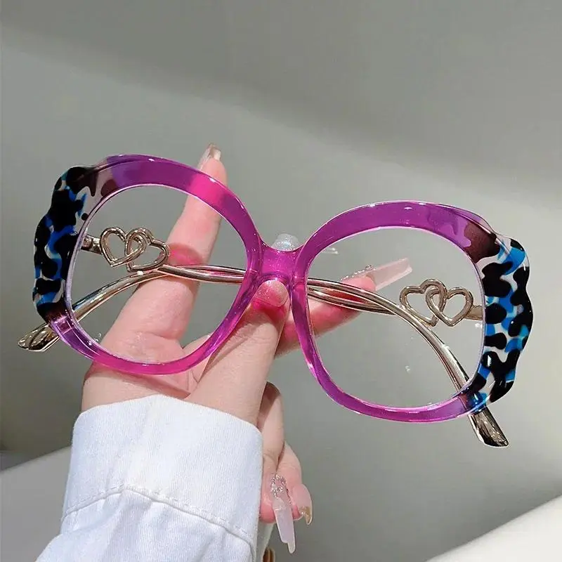 GM LUMIAS Oversize Round Glasses Women 2025 New in Fashion Multi-color Optical Frames Trendy Vintage Luxury Brand Design Eyewear