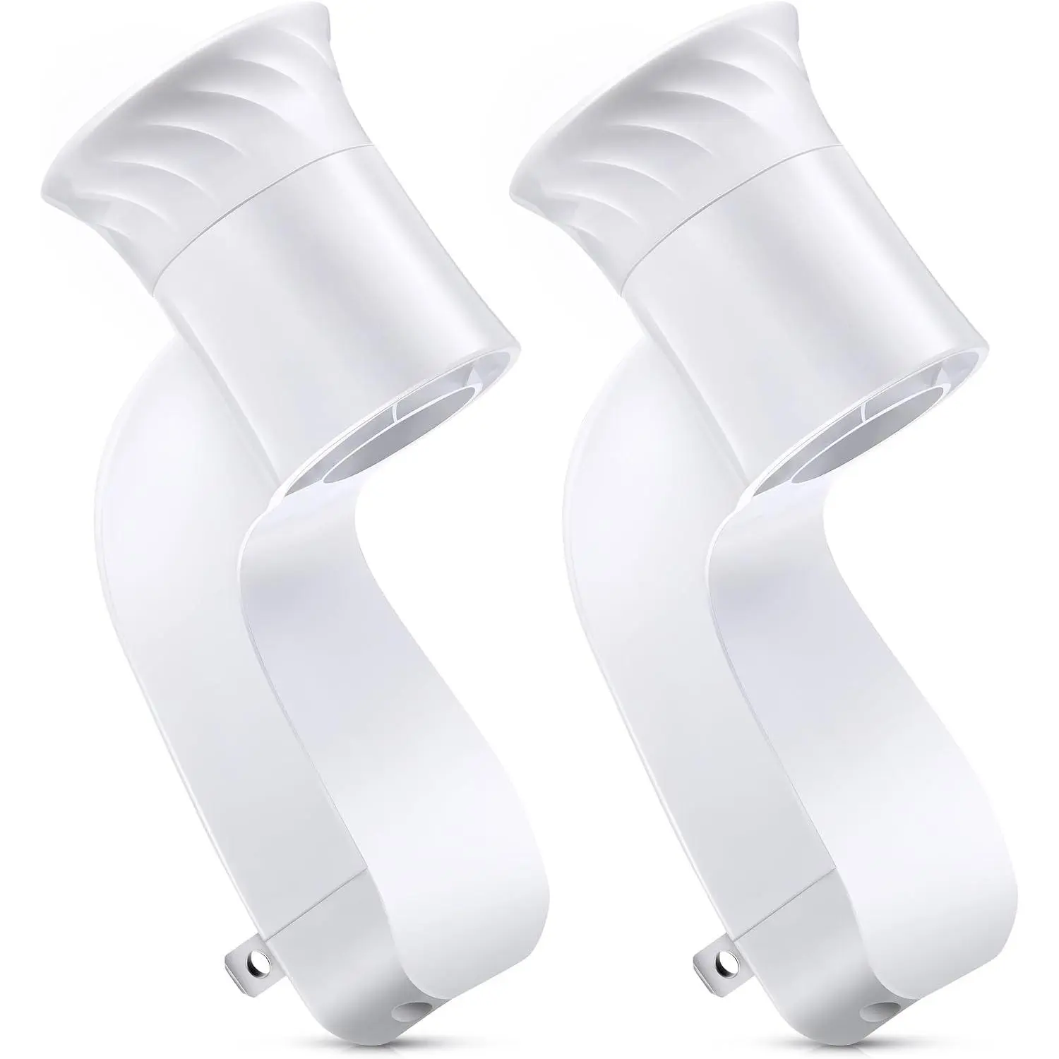 2 Pack Wall Fragrance Plug Compatible with Bath & Body Works Refills, White |   Compatible with Bath & Body Works WallFlower refills, ETL Certified, scent adjustable, rotatable plug