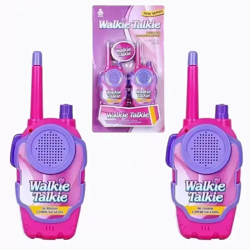 Cute Children's Mini Walkie-Talkie, 30m Remote 2-Way Radio Communication Device, Kids' Electronic Gift for Phones & Electronics Category