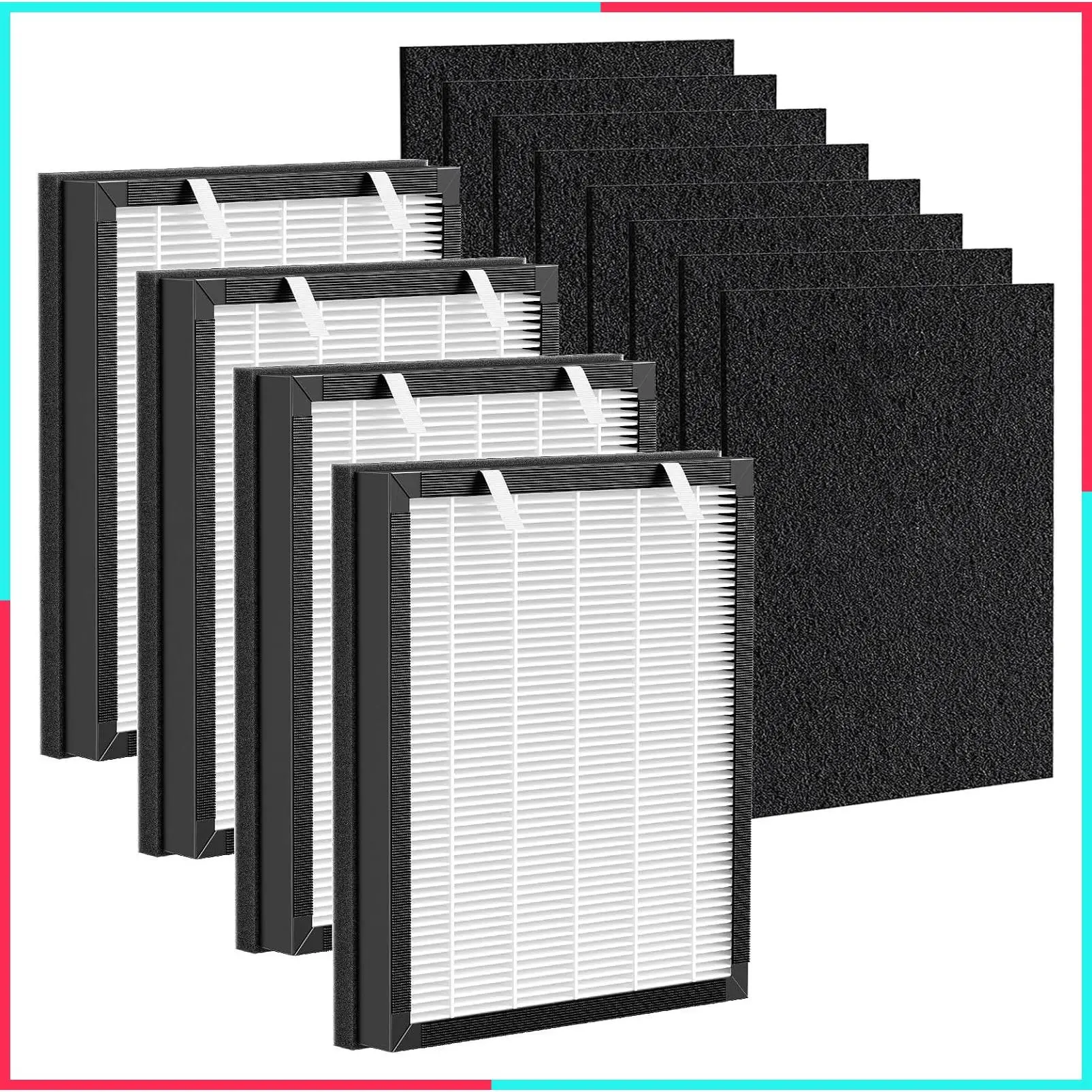 Replacement Filters Compatible with P358 Pet Air Purifier
