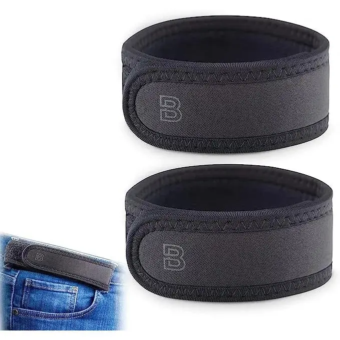 Invisible No Buckle Elastic Belt Adjustable Leather Mens Tool Accessories Fits One And A Half Inch Loops Easy To Use