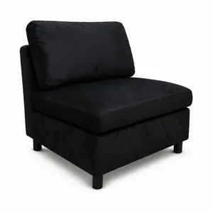103" Oversized Velvet Modular Sectional Sofa Pieces Only, Customizable Combination Units. Ultra-deep cloud soft seats, solid plywood frame with thick sponge cushions, spacious blue velvet modular furniture for living rooms, apartments and studios