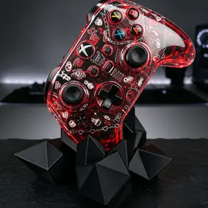 3D Printed Game Controller Stand, Phone Holder Crystal Throne, Fun Decorative Item, Gaming Accessories, Unique Desk Organizer