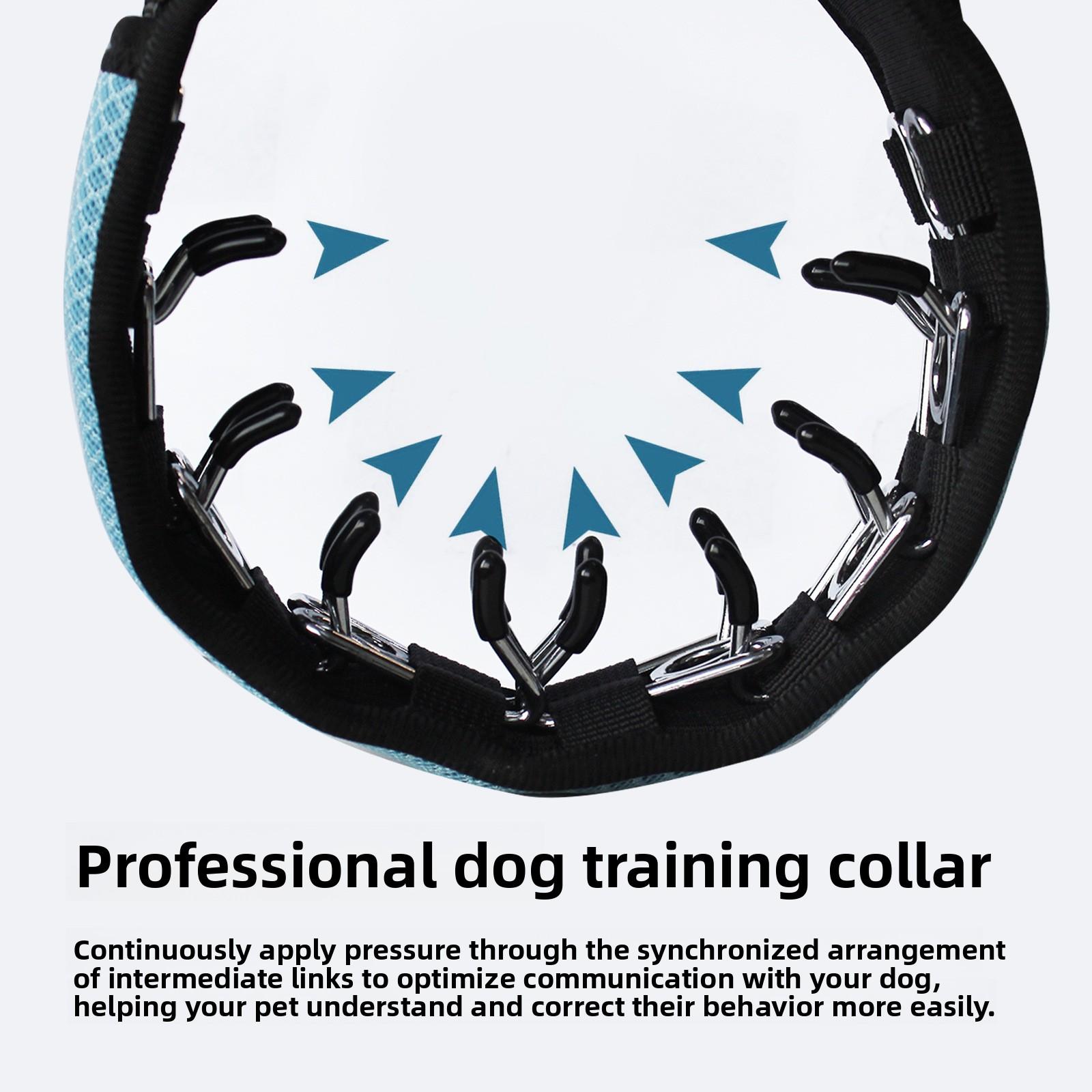 Anti-Bite Dog Training Collar Adjustable Neoprene Anti-Pull Dog Collar