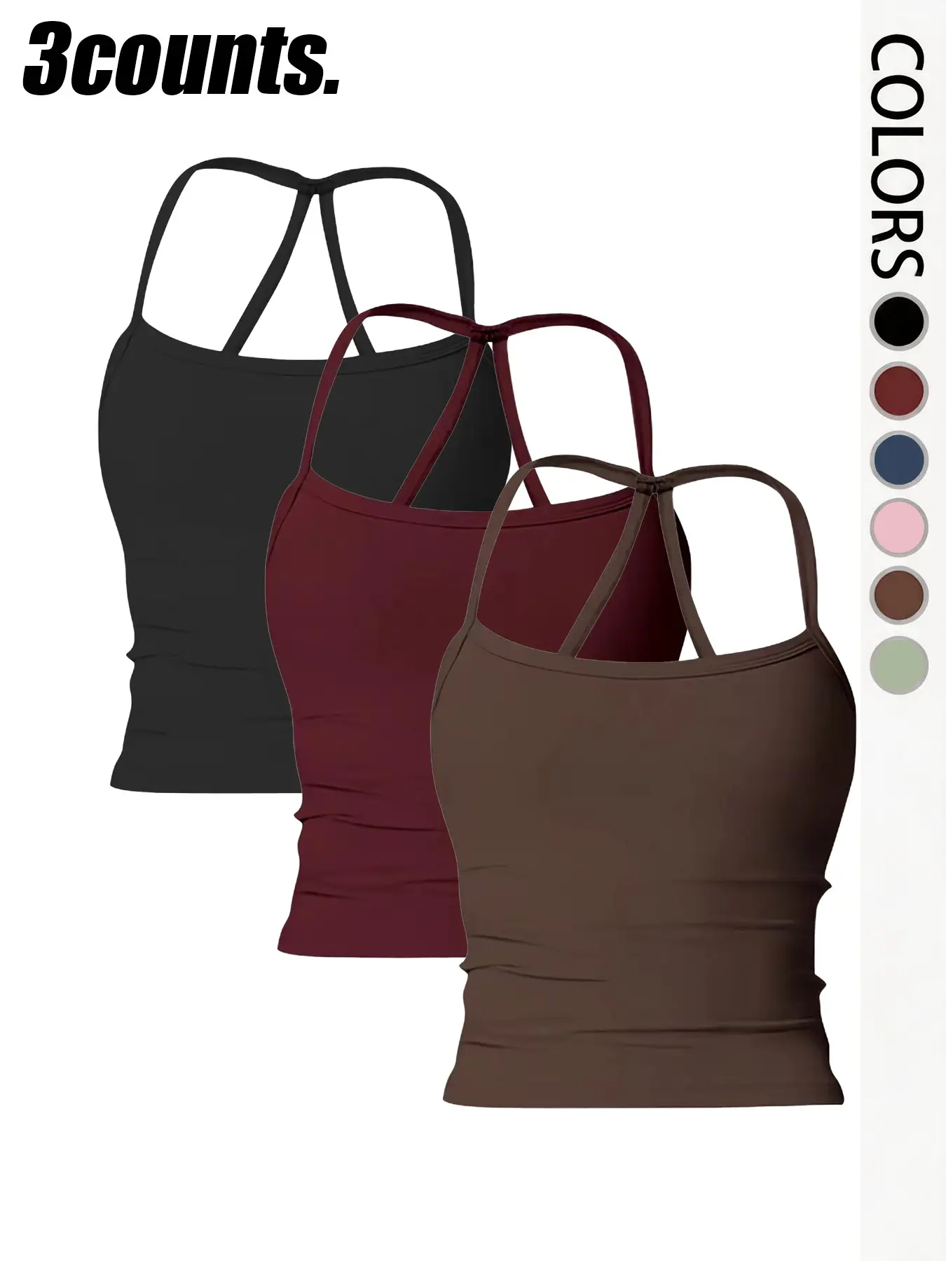 High-Elastic Women's Sport Bra, Detachable Pads, Backless Design, Ideal for Workout & Daily Wear, Perfect for Active Lifestyle