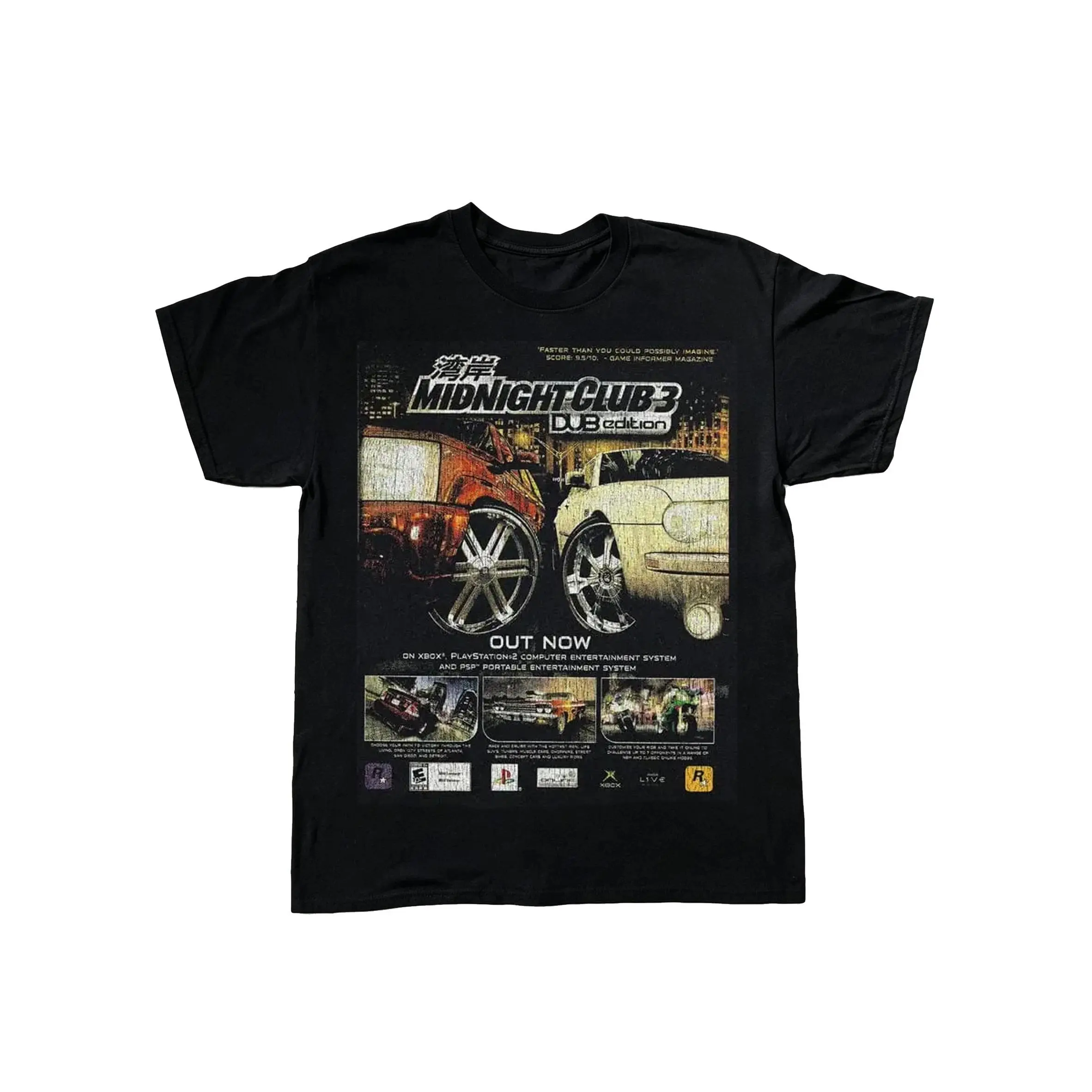 05 Midnight Club 3 Dub Edition Black T-Shirt Unisex Shirt, Funny shirt, Graphic Unisex Tee, All Color All size