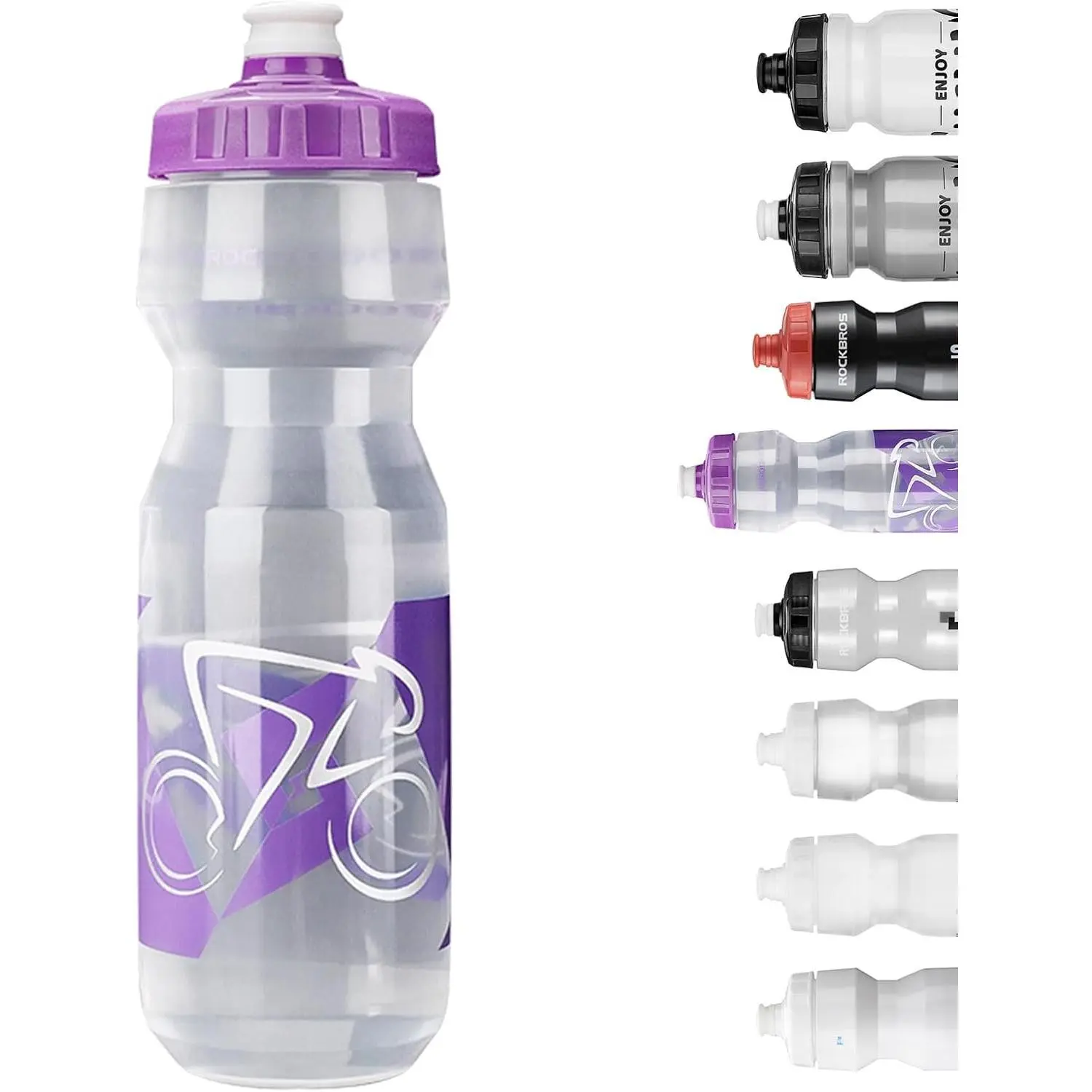 Water Bottle 20oz-25oz Squeeze Cycling Water Bottle