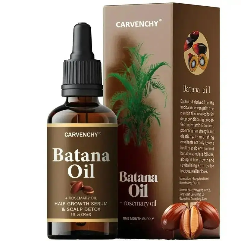Batana Oil, Hair Oils For Hair Growth, Strong & Healthy Hair, Make Hair Longer Fuller Thicker, Organic Batana Oil with Rosemary, Rosemary Oil Vitamin E Nourish Scalp, Scalp Stimulator Hair Oil, Hair Nourishing Oil, for All Hair Types, Haircare Product