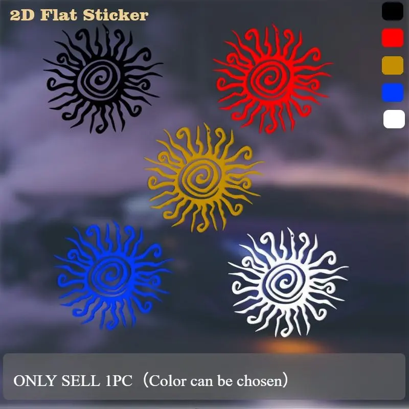 1PC Niche Tribal Totem Aesthetic Personalized Logo Sticker For Tablet Cases/Motorcycle Accessories/Backpacks Decor Sticker, Universal Car Sticker, Decorative Decal, Multipurpose Car Decal
