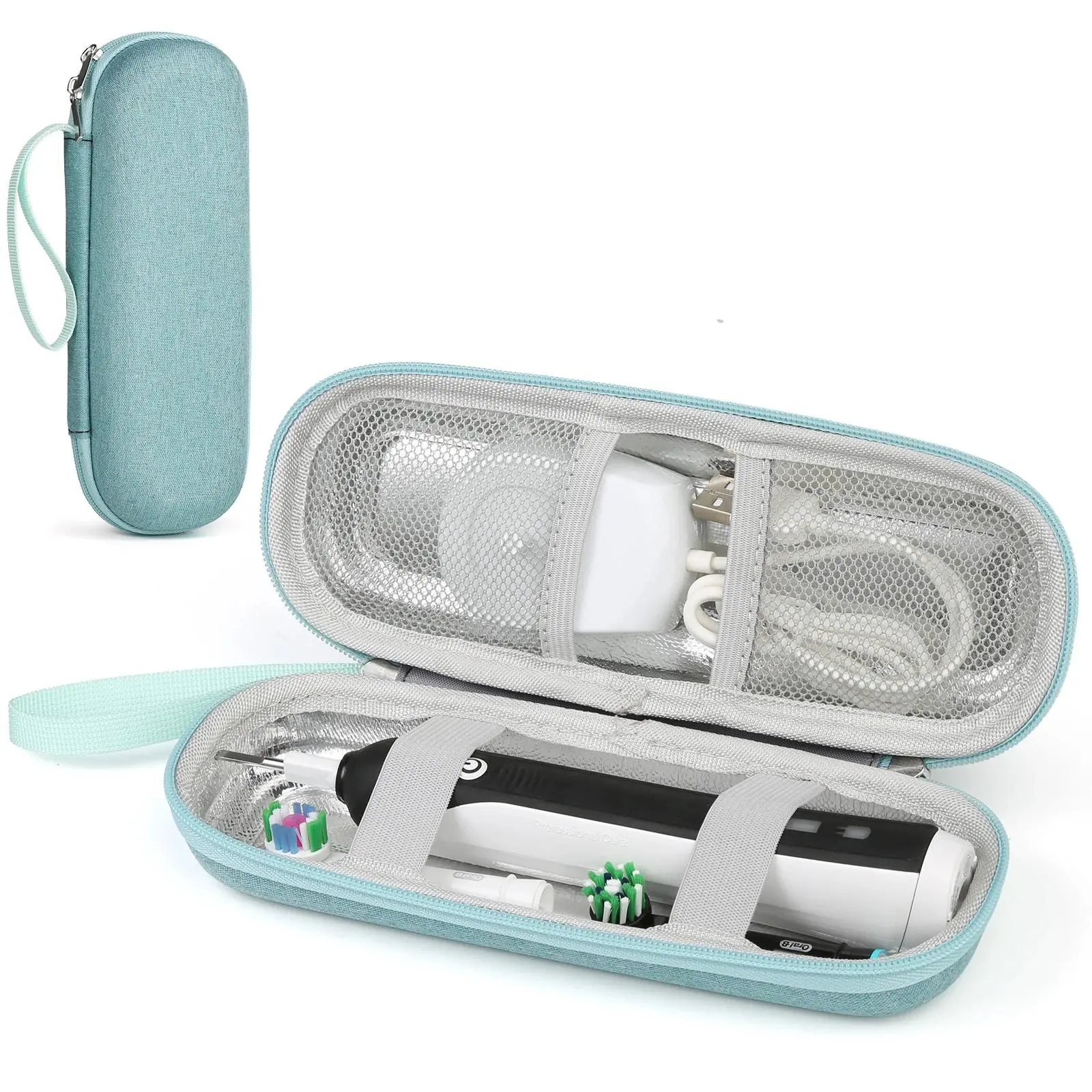 Toothbrush Storage Case for Oral-B/Oral-B Pro 1000 1500 5000 7000 7500 6000 9600/ Phlips Sonicare 4100 5100 1100 6100 5300 Bag Brush Organizer
