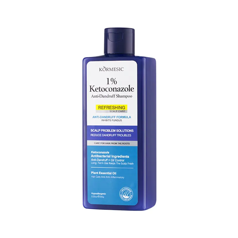 KORMESIC 1% Ketoconazole Anti-Dandruff Shampoo Effective Inhibition of Malassezia Powerful Oil Control Refreshing Scalp Care