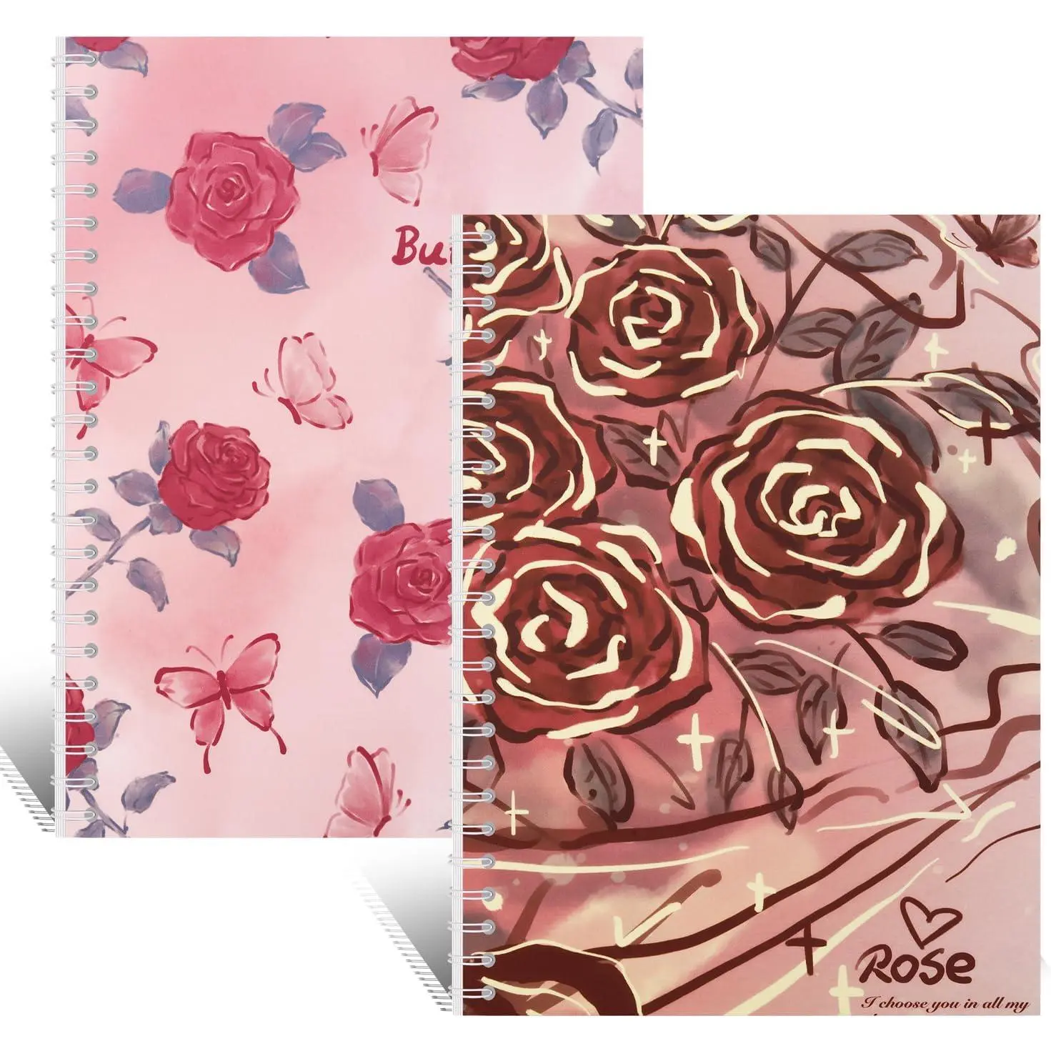 2 Pack  Sticker Book Collecting Album,Sticker Organizer Storage Book A5 Size with 32+32 Sheets Blank Release Paper for Stickers Holder Collection