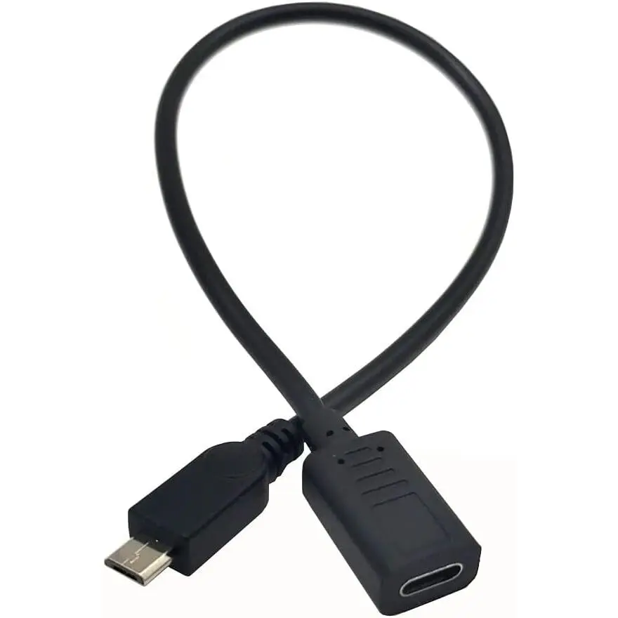 USB C to  USB , USB Type C (USB-C) Female to  USB Male Charge  Adapter Converter Cord for MacBook Pro, Laptop, Android Devices(Only for ) (Type C F/ M)