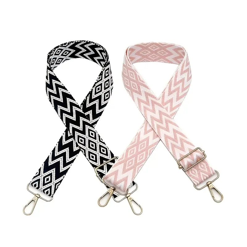 2PCS couple multi-style combination with messenger bag strap, replacement wide shoulder strap, color lengthened adjustable universal long shoulder strap, bag accessories, couple gifts, surprise holiday gifts