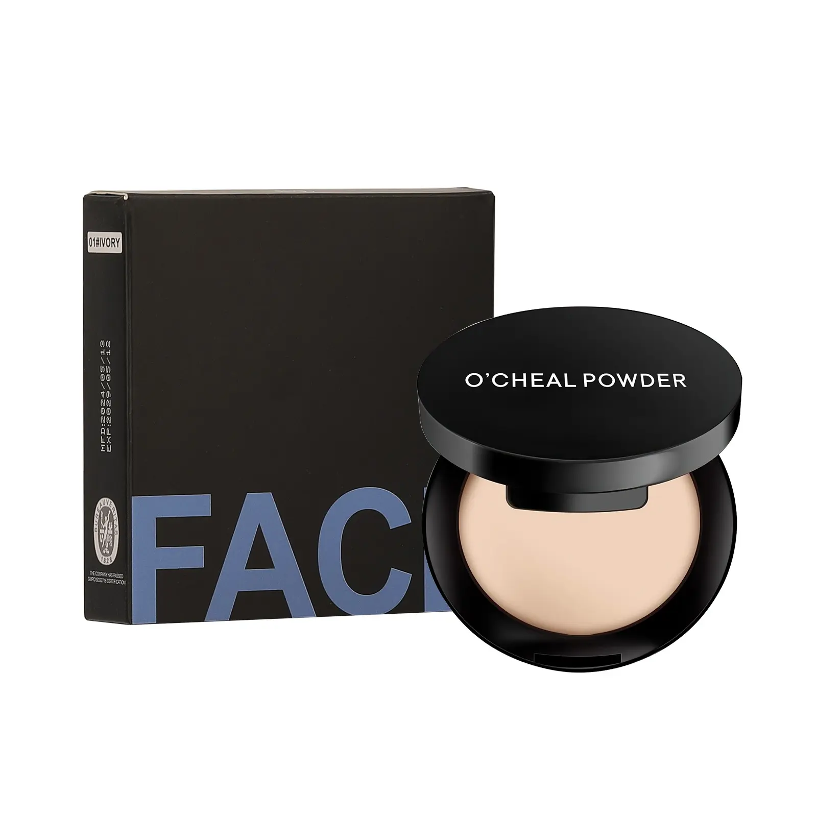 High-Quality Foundation Powder, Natural Finish, Matte Makeup Finish, Oil-Control Formula, Long-Lasting Coverage, Ideal for Daily Use, Perfect Makeup Base