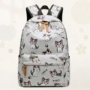 Graduation Season Cat Unicorn Backpack for Kids 3-6 Grade, Lightweight Ergonomic School Bag for Boys Girls Ages 8-12, Cute Cartoon Double Shoulder Bookbag with S-Shaped Straps for Spine Protection