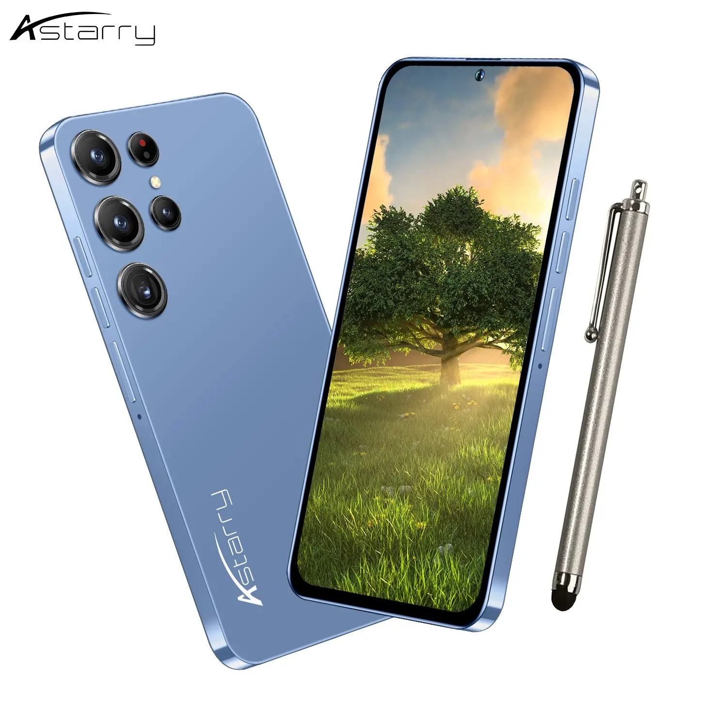 Astarry -6.56-inch touch screen 25 Ultra smart phone, used with external pen, Android mobile phone, 3800mAh battery, dual card dual standby 4G whole network, 5+13MP lens, 3GB+32GB/3GB+64GB ROM