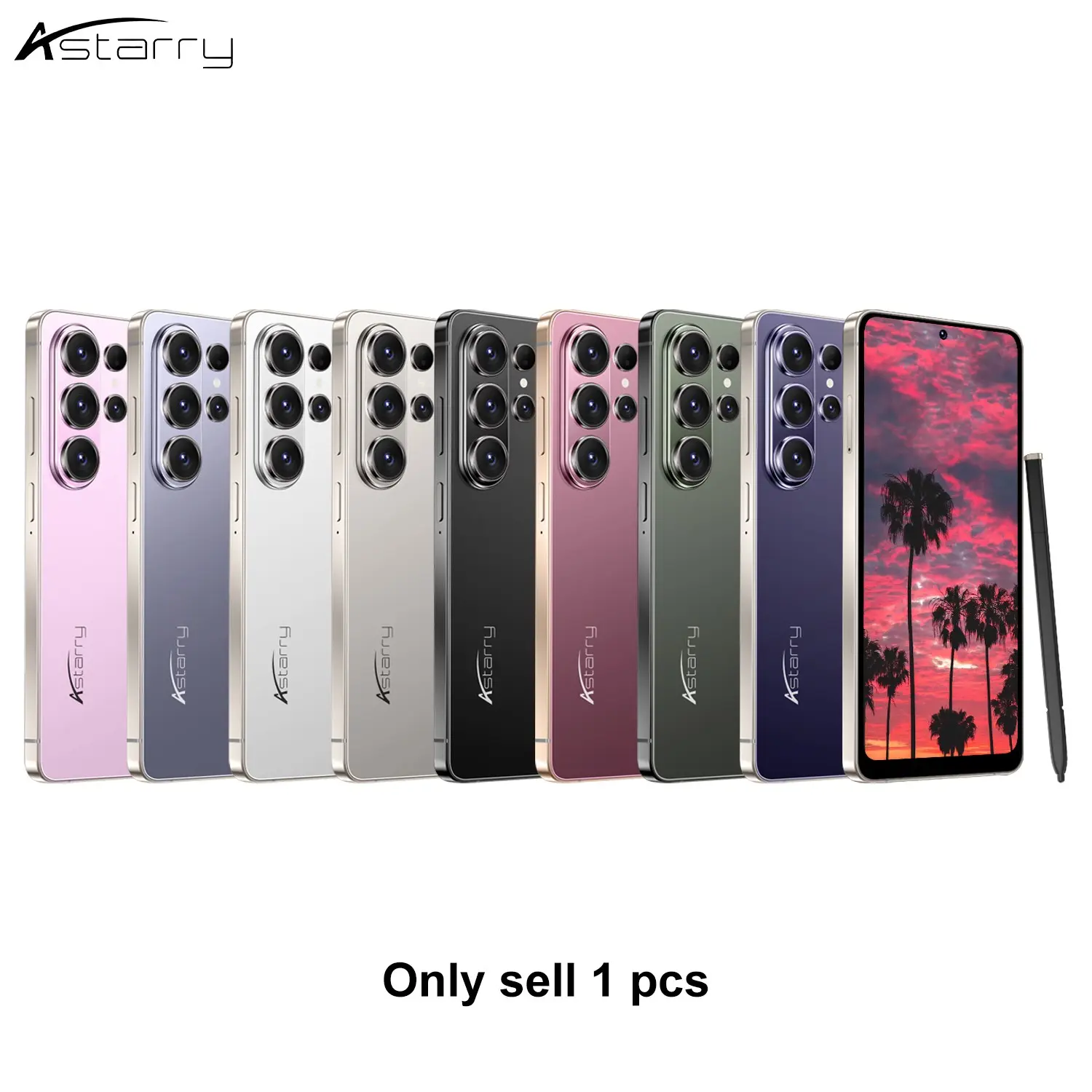 Astarry-26 Ultra Smartphone, 3gb+32GB RAM, Android 12.0, 6.75-Inch Screen, 4100mah Battery, Quad-Core Processor, Ai Camera, Dual Sim, 4g Network, Android Mobile Phones