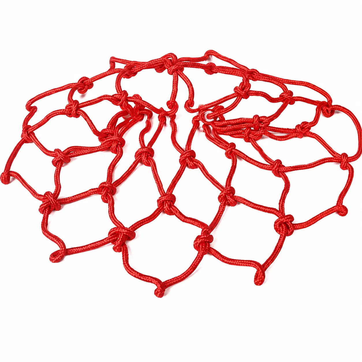 Heavy-Duty Outdoor Basketball Net with Reinforced Steel Frame, 12-Point Secure Attachment System, Weather-Resistant Nylon Mesh, Fits Standard 18-Inch Hoops, Ideal for Competitive Play and Institutional Use