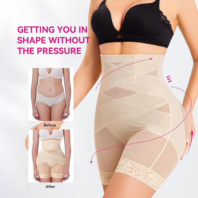 Women Shapewear Tummy Control Postpartum Underwear High Waist Butt Lifting Shorts Seamless Slimmer Body Shaper