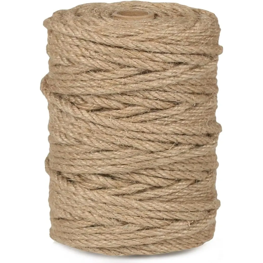 1000FT  Jute Twine String Bulk  Rope Cord for Crafts Gardening  Wrapping Wedding Décor Packing Material Burlap Ribbon Christmas Knitting Macrame Decoration (Brown 2mm* 1000ft)
