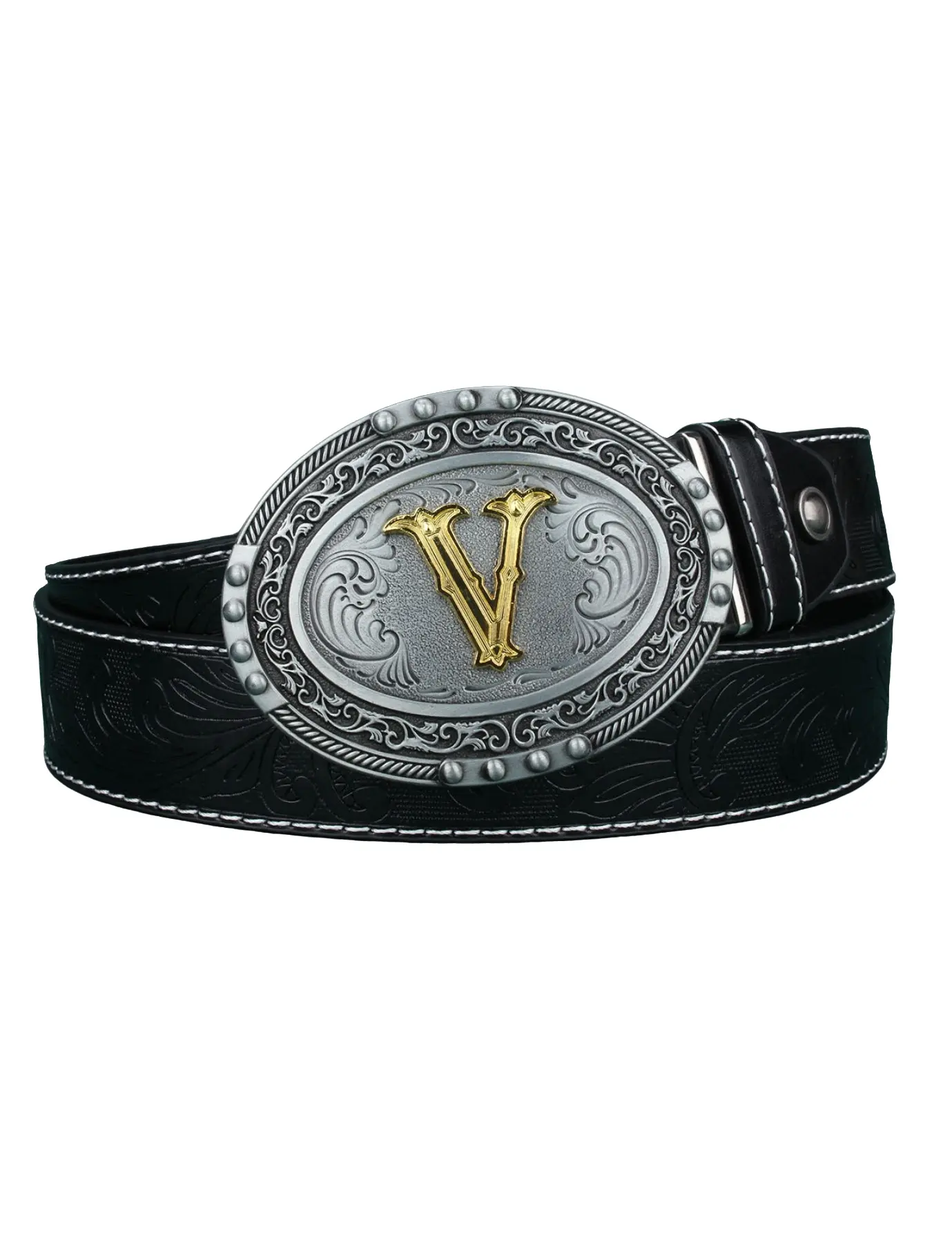 Metal Letter Buckle PU Belt, Stylish Accessory for Everyday Wear, Durable and Fashionable Waistband, Perfect for Casual, Street Style Belt