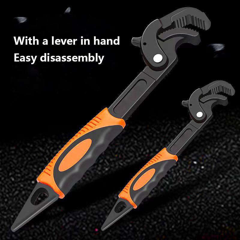 Multifunctional Quick Open Wrench, Portable Adjustable Tool Kit, Multipurpose Self-tightening Hand Tool for Car Repair & Home Maintenance