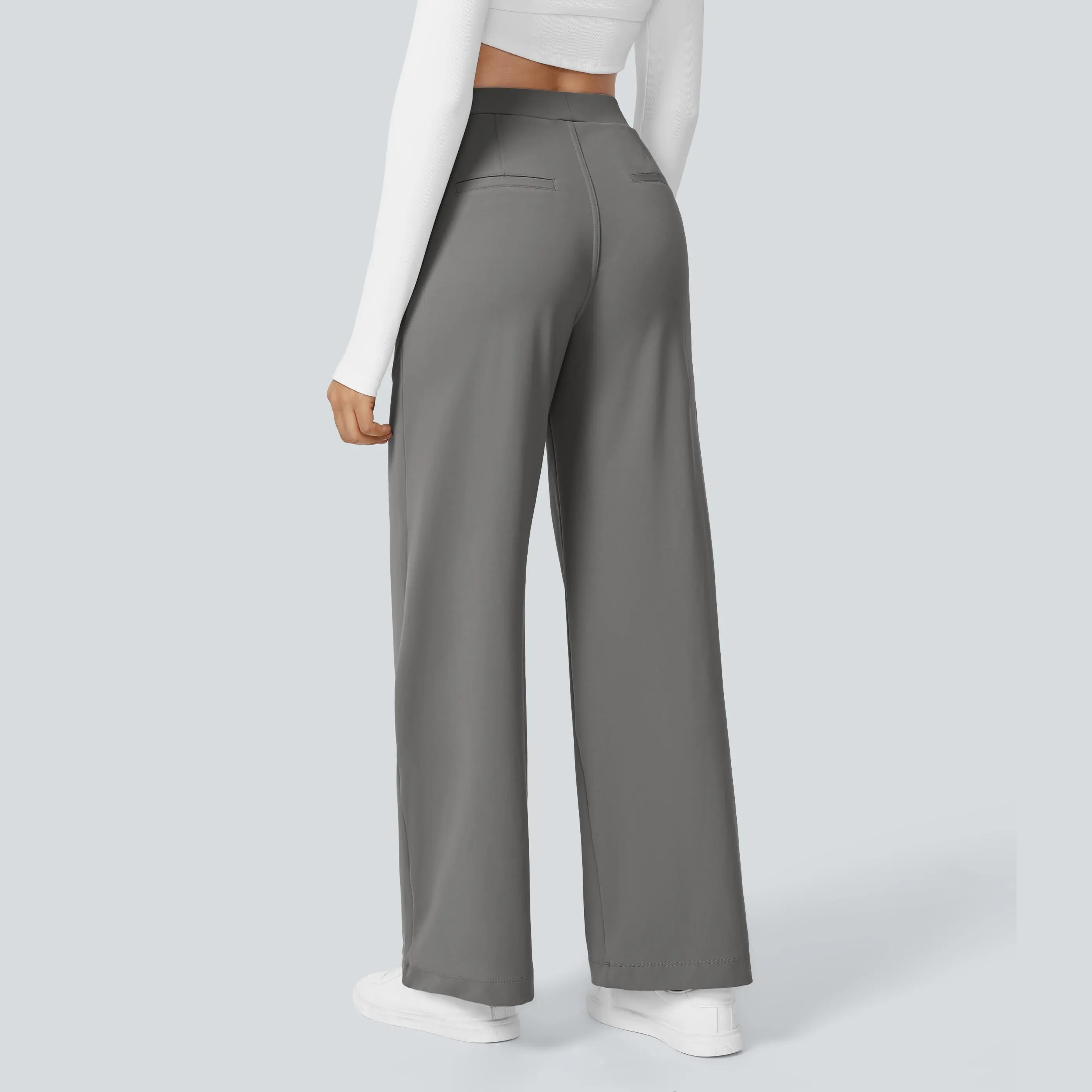 Halara Flex™ DayStretch High Waisted Pocket Straight Leg Work Pants