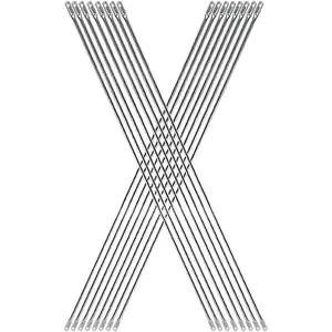 Father's Day Gift VEVOR Scaffolding Cross Brace 6x4 ft, 8-Pack Solid Carbon Steel Scaffold Cross Supports, X-Shaped Scaffolding Safety Accessory with Rust- & Corrosion-Proof Galvanized Surface (Only Cross Braces Sold)