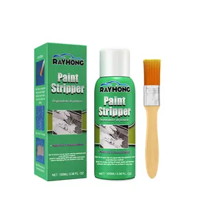 Rayhong Paint Stripper 100ml/3.38 fl. oz. Effective Paint Remover for Car Wheel Hub & Metal Surface Traceless Cleaning Agent Deionized Water & Solvents Formula
