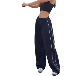 Women's Baggy Y2K Parachute Pants