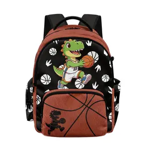 Dinosaur Kids Backpack School Backpack for Teen Boys Lightweight 17 Inch Cute Dinosaur Bookbags Elementary High School Laptop Bags with Multiple Pockets Large Capacity Cartoon T-rex Daybag Back to School Supplies Booksack