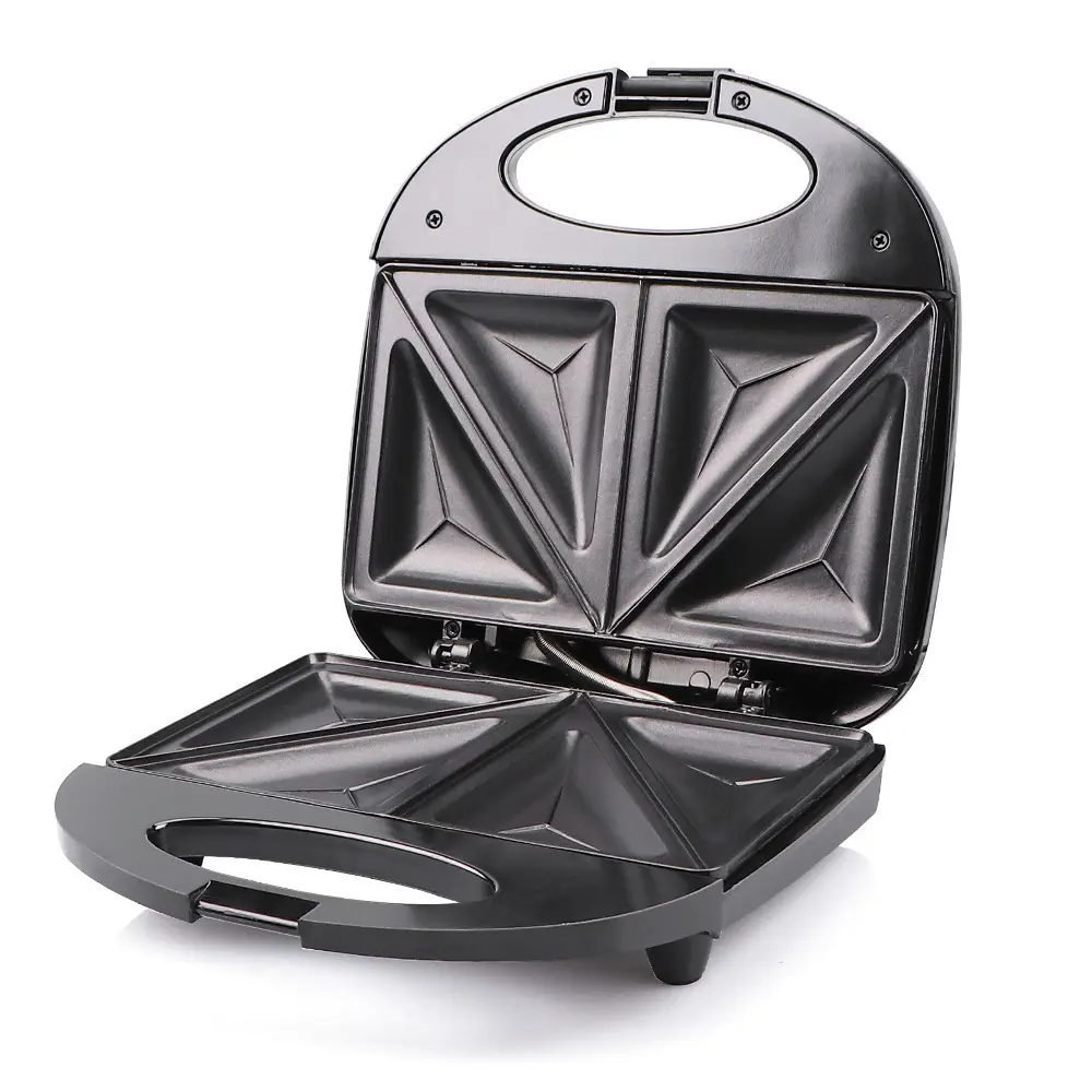 Multi-Functional Home Breakfast Sandwich Maker - Double-Sided Dual-Purpose, 25*9.9*24.5cm Space-Saving Compact, Premium Non-Stick Coating, Balanced Heating, Safe Material, Quick Clean Washable for Families' Toast Baking, Daily Kitchen Use