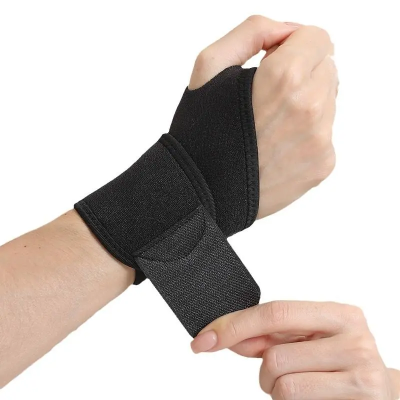 YYW1 Adjustable Sports Wristband, 1 Piece Comfortable Wrist Support Band, Wrist Brace for Left and Right Hands, Sports Wristbands for Men & Women