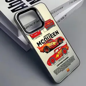 Red Lightning McQueen No. 95 Pattern Phone Case for Apple 17 16 15 Pro Max, iPhone 11/11 Pro Max/11 Pro/12/12 Pro/12 Pro Max/13/13 Pro/13 Pro Max/14/14 Pro/14 Pro Max/15/15 Pro Max/15 Pro/16/16 Pro/16 Pro Max Protective Cover