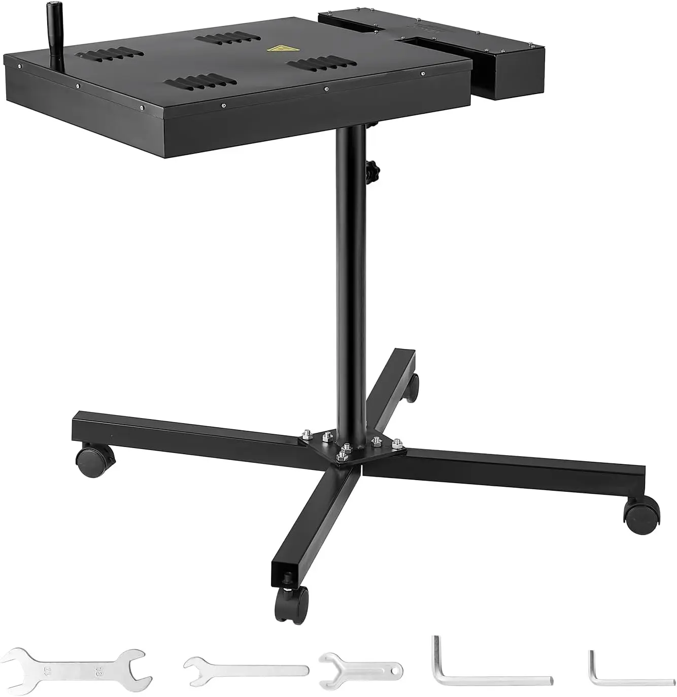 VEVOR Pro Flash Dryer - 18x18 in Heating Area, 2000W Upgrade Electrical Control Box, Hardened Steel X-Shaped Base, Stainless Steel Height-Adjustable Stand, 360° Rotation, Rust-Resisting Screen Printing T-Shirt Curing Machine with Effortless Setup, Resisti