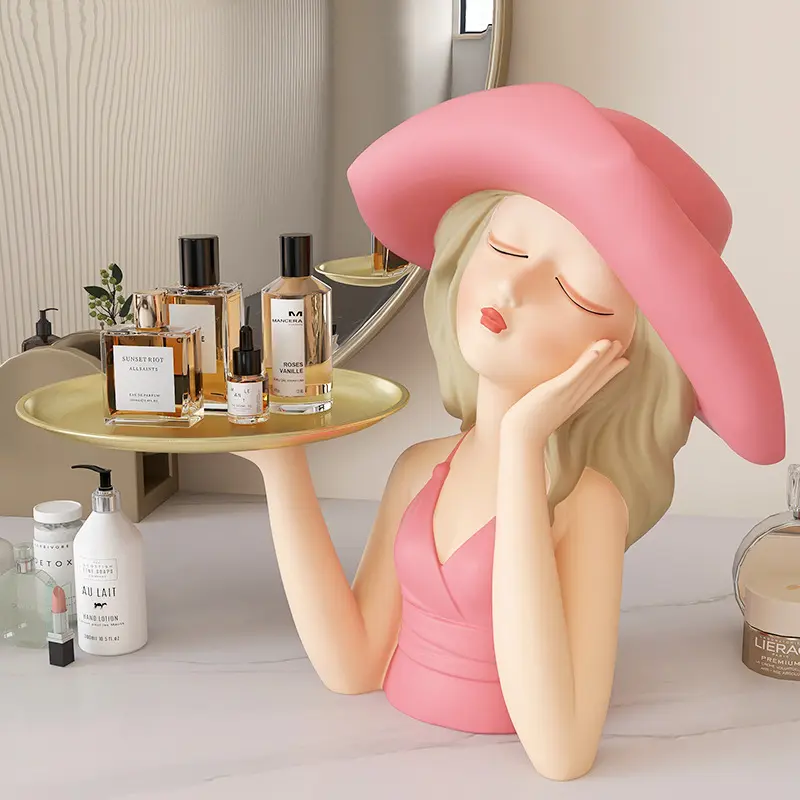 A women's cosmetic organizer box, the perfect Valentine's Day gift for your wife or girlfriend