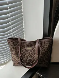 Suitable For Women's Daily Use, New Fall Winter Tiger Print Bag For Women, New Fall Winter Cheetah Print Purse For Women