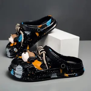 VibeSteps Popular Headphones, Dog Accessories, Men'S Clogs with Thick Soles for Height Increase, Soft And Comfortable for Outdoor,-Resistant And Durable.