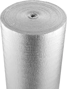 fathersdaygift  VEVOR Double Reflective Insulation Roll, Foam Core Radiant Barrier, 3.2 mm 48 in x 100 ft, Double-Sided Aluminum Foil EPE Foam Heat Reflective Shield, Thermal Insulation Roll for Window RV RoofVEVOR Super Brand Day