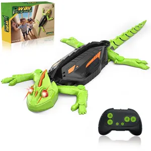 Remote Control Wall Climbing Lizard Chameleon Cockroach Robot, Rechargeable Toy, Prank Toy for Kids Aged 4+, Pet Toy