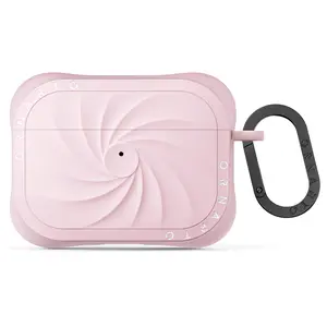 ORNARTO AirPods Pro 3 Case 2025 – Liquid Silicone Shockproof Cover, 2X MIL STD Drop Protection, Vortuxe Design with Carabiner
